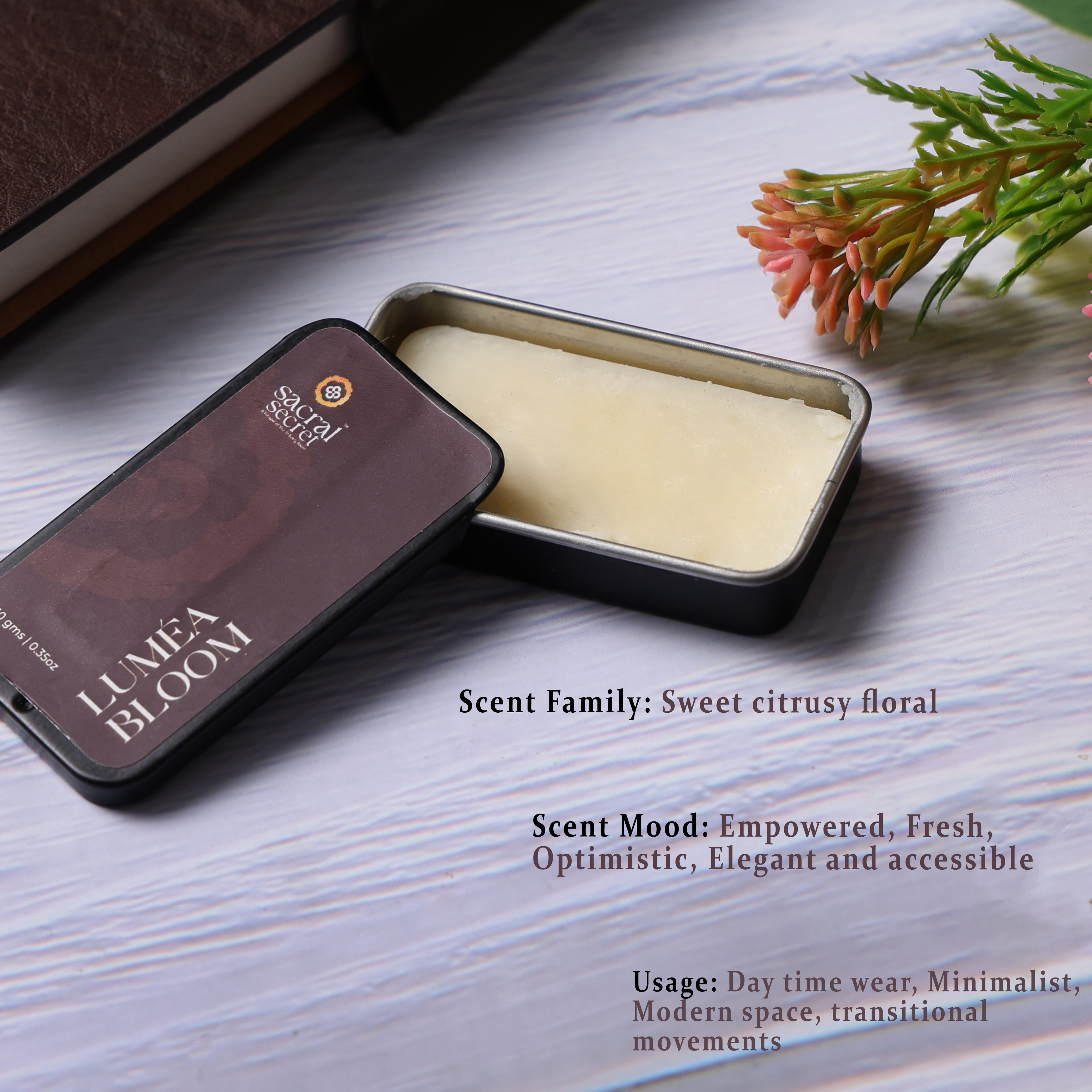 Luméa Bloom — Solid Parfum (10 gm)
