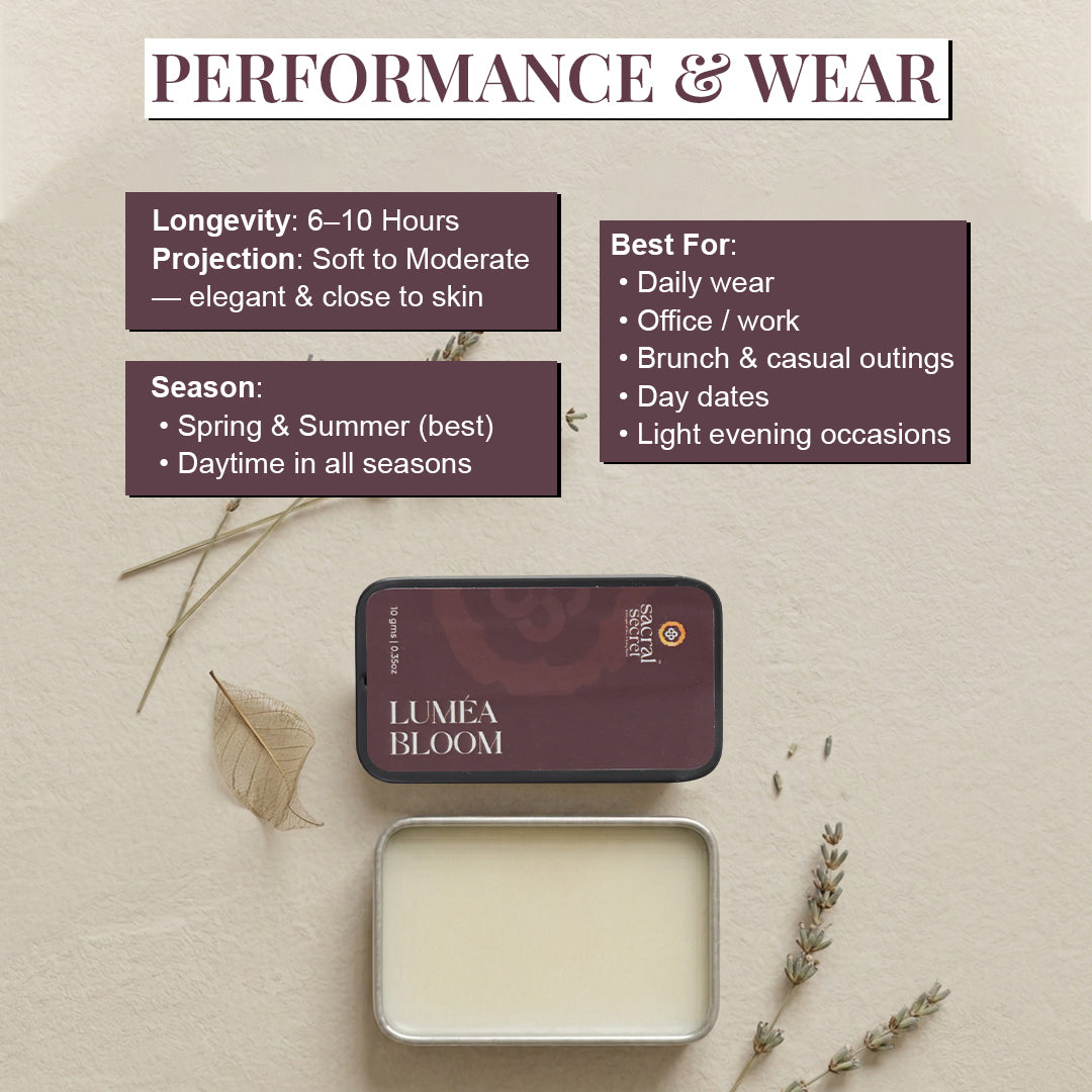 Luméa Bloom - Solid Parfum (10 gm)